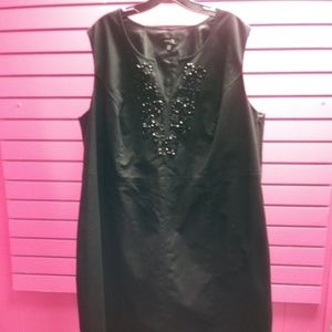 Rafaella Plus Size Dress with Embellishments